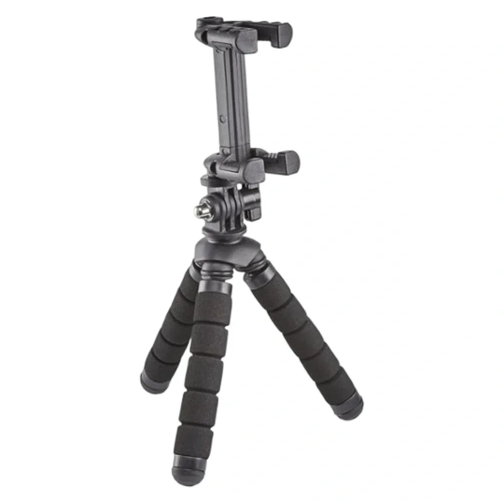 Insignia™ - Tripod and Bluetooth Shutter Remote for Most Cell Phones